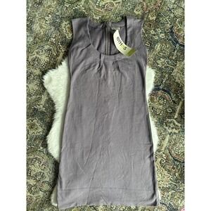 Ethos Paris Colleen Dusty Lavender Women's Dress Size S NWT Scoop Neck A Line